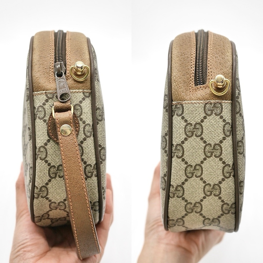 🍓GUCCI PVC Sherryline Clutch - Picture 10 of 12